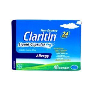 CLARITIN LIQ CAPS 40'S