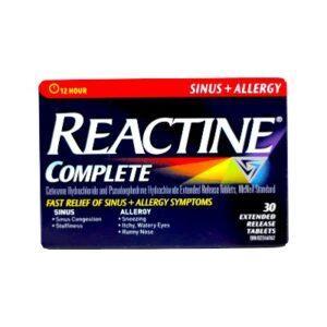 REACTINE A & S 30'S