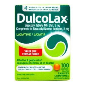 DULCOLAX 5MG 100 TAB