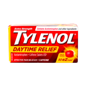 TYLENOL X-STR DAYTIME RELIEF TAB 80'S
