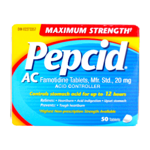 PEPCID AC MAXIMUM CAPLETS 50'S