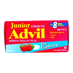 ADVIL JR STR BLUE RASPBERRY 40'S