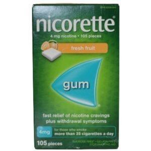 NICORETTE 4MG FRESH FRUIT 105'S
