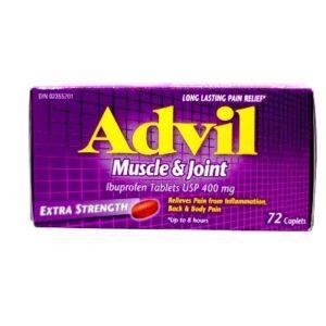 ADVIL MUSCLE & JOINT CAP 72'S