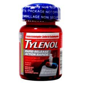 TYLENOL X-ST RAPID RELEASE GEL 120'S