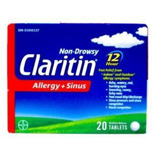 CLARITIN  A+S 12 HRS  20'S