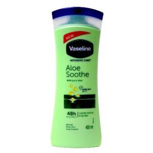 VASELINE INTENSIVE CARE ALOE SOOTHE LOTION 400ML