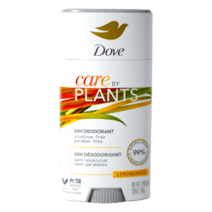 DEODRANT DOVE CARE BY PLANTS LEMONGRASS 74G