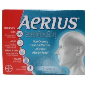 AERIUS TABLETS 10'S