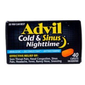 ADVIL C & S NIGHTTIME 40'S