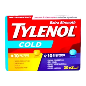 TYLENOL X-STR COLD DAY/NIGHT 20'S