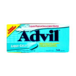 ADVIL LIQUID-GELS 200MG 144'S
