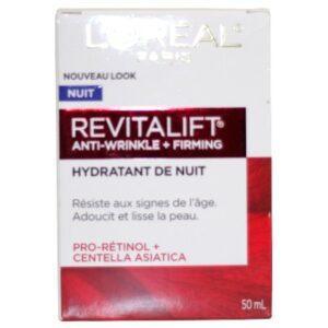L'OREAL PARIS NIGHT MOISTURIZER PRO-RETINOL  50 ML