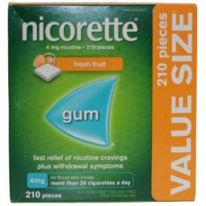 NICORETTE 4MG FRESH FRUIT 210'S