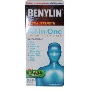 BENYLIN 1 ALL IN ONE COLD & FLU 180ML
