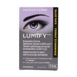 LUMIFY REDNESS RELF EYE DROPS 7.5ML