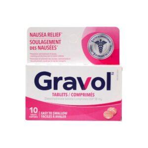 GRAVOL 50MG 10'S