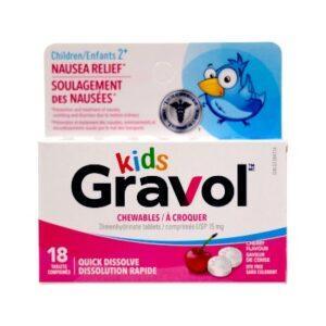 GRAVOL KIDS 15MG 18'S