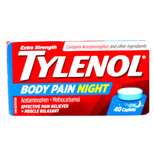 TYLENOL X-STR BODY PAIN NIGHT 40'S