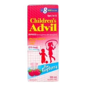 ADVIL CHILDREN BLUE RASPBERRY FLAVOR 100ML