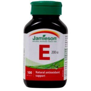 JAMIESON VIT E 200IU 100'S