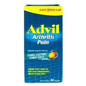 ADVIL ARTHRITIS PAIN LIQ-GELS 80'S