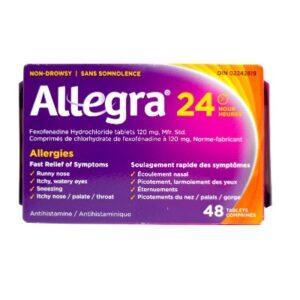 ALLEGRA 24H 120MG 48'S