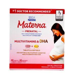 MATERNA+DHA COMBO PACK 2/60'S
