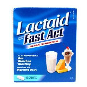 LACTAID FAST ACT CAPLETS 40'S