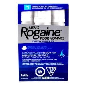 ROGAINE 5% MAN FOAM 3X60G