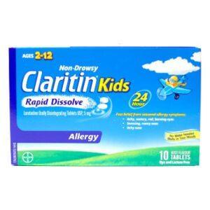 CLARITIN KIDS RAPID DISSOLVE 10'S