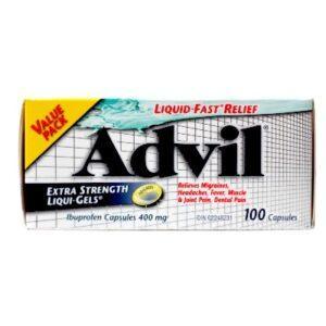 ADVIL LIQ-GELS 400MG 100'S