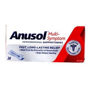 ANUSOL MULTI-SYMPTOM SUPPOSITORIES 24'S