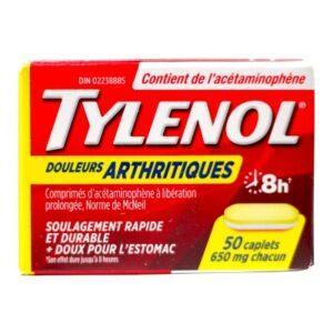 TYLENOL ARTHRITIS CAP 50'S