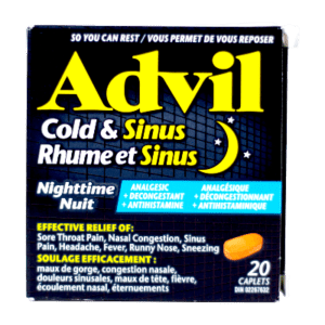 ADVIL C & S NIGHTTIME 20'S