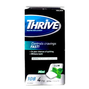 THRIVE NICOTINE MINT GUM 4MG 108'S