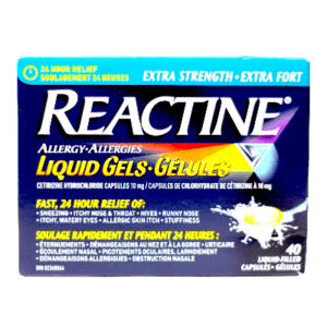 REACTINE LIQ GELS X-STR 40'S