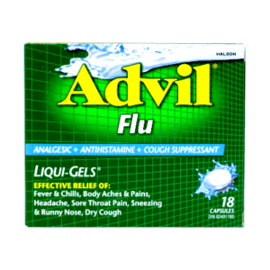 ADVIL FLU LIQI-GELS 18'S