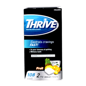 THRIVE NICOTINE FRUIT EXPLSN GUM 2MG 108'S