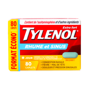 TYLENOL X-STR COLD+SINUS 80'S
