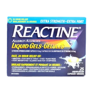 REACTINE LIQ GELS X-STR 25'S