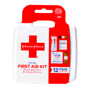 JOHNSON'S TO GO 1ST AID KIT 12 PCS