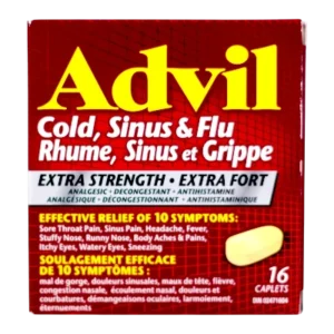ADVIL COLD,SINUS & FLU  X-STR 16'S