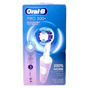 ORAL-B RECHARGABLE TOOTHBRUCH PRO 500+