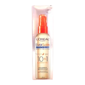 L'OREAL EVERSLEEK SULFATE FREE 10 IN 1 BLOWOUT OIL 89ml