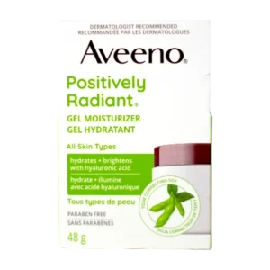 AVEENO POSITIVELY RADIANT GEL MOISTURIZER 48G