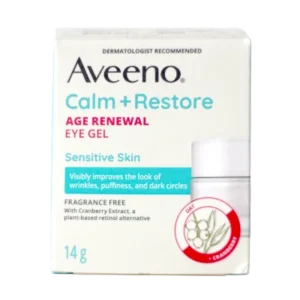 AVEENO CALM+RESTORE AGE RENEWAL EYE GEL 14g