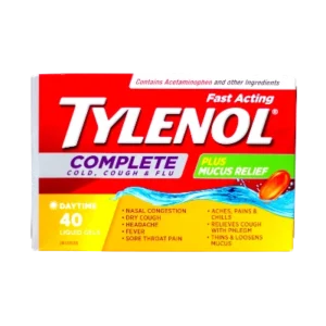TYLENOL XS COMPLETE 40 CAPS LIQ-GEL