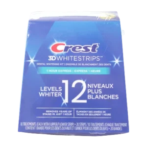 CREST 3D WHITESTRAPS 1 HOUR EXPRESS 12 LEVELS 10'S