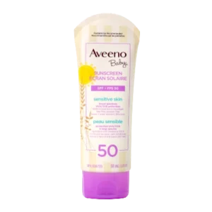 AVEENO BABY SUNSCREEN FPS-50 SENSITIVE SKIN 88ml